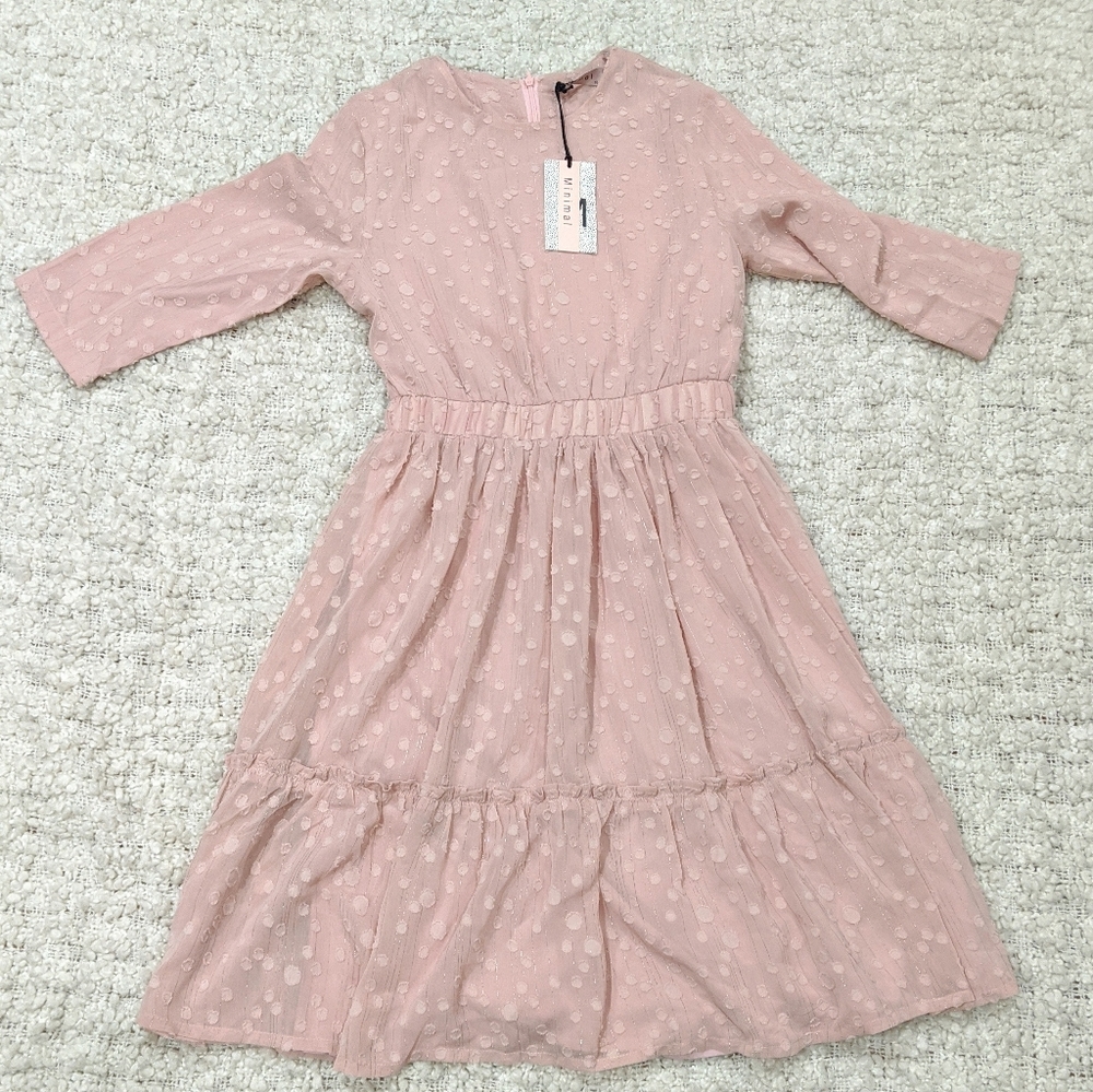 Teen NWT Champagne Dress